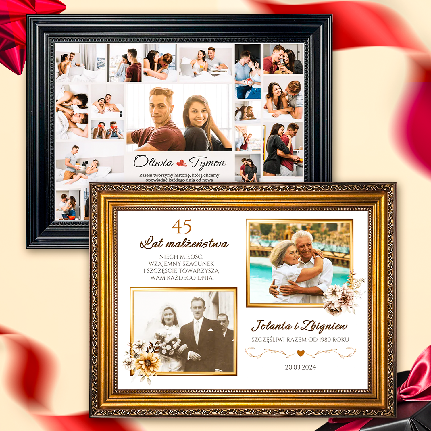 Kolaż na płótnie - StwórzPrezent.pl