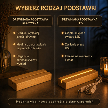 10 lat razem - druk na szkle akrylowym dla pary