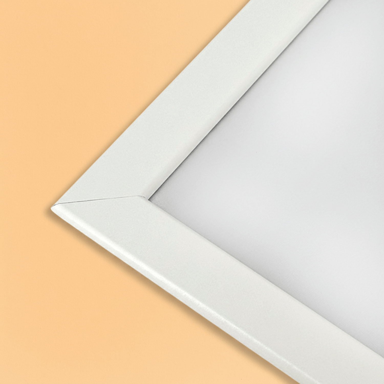 Biała ramka do plakatu - StwórzPrezent.pl