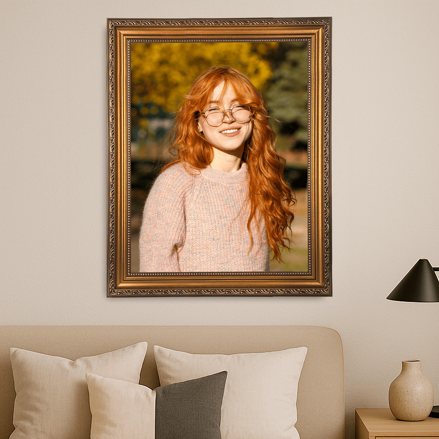 Dziewczyna - portret na płótnie dla niej - StwórzPrezent.pl