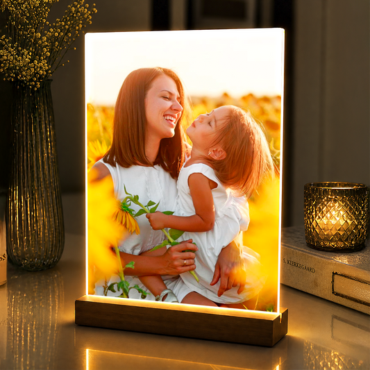 Twoje ulubione zdjęcie – personalizowany druk na szkle akrylowym dla mamy