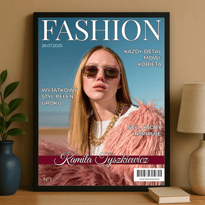 Ikona Stylu - plakat personalizowany dla niej - StwórzPrezent.pl