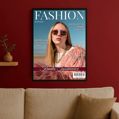 Ikona Stylu - plakat personalizowany dla niej - StwórzPrezent.pl