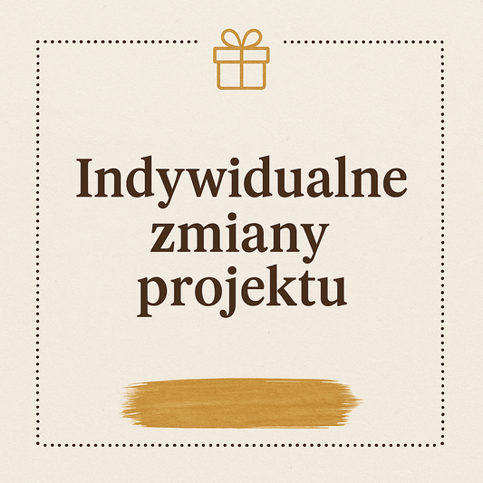 Indywidualne zmiany w projekcie produktu - StwórzPrezent.pl