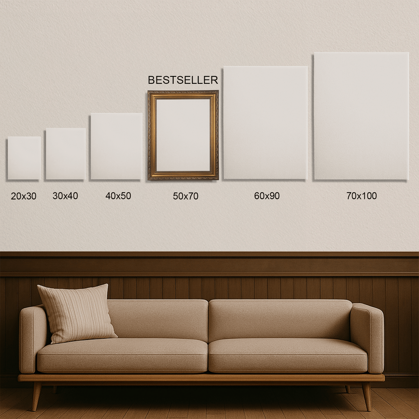 Mężczyzna jak namalowany akwarelą - portret na płótnie dla mężczyzny - StwórzPrezent.pl