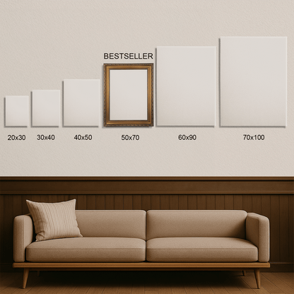 Mężczyzna na tle nocnego nieba - portret na płótnie dla niego - StwórzPrezent.pl