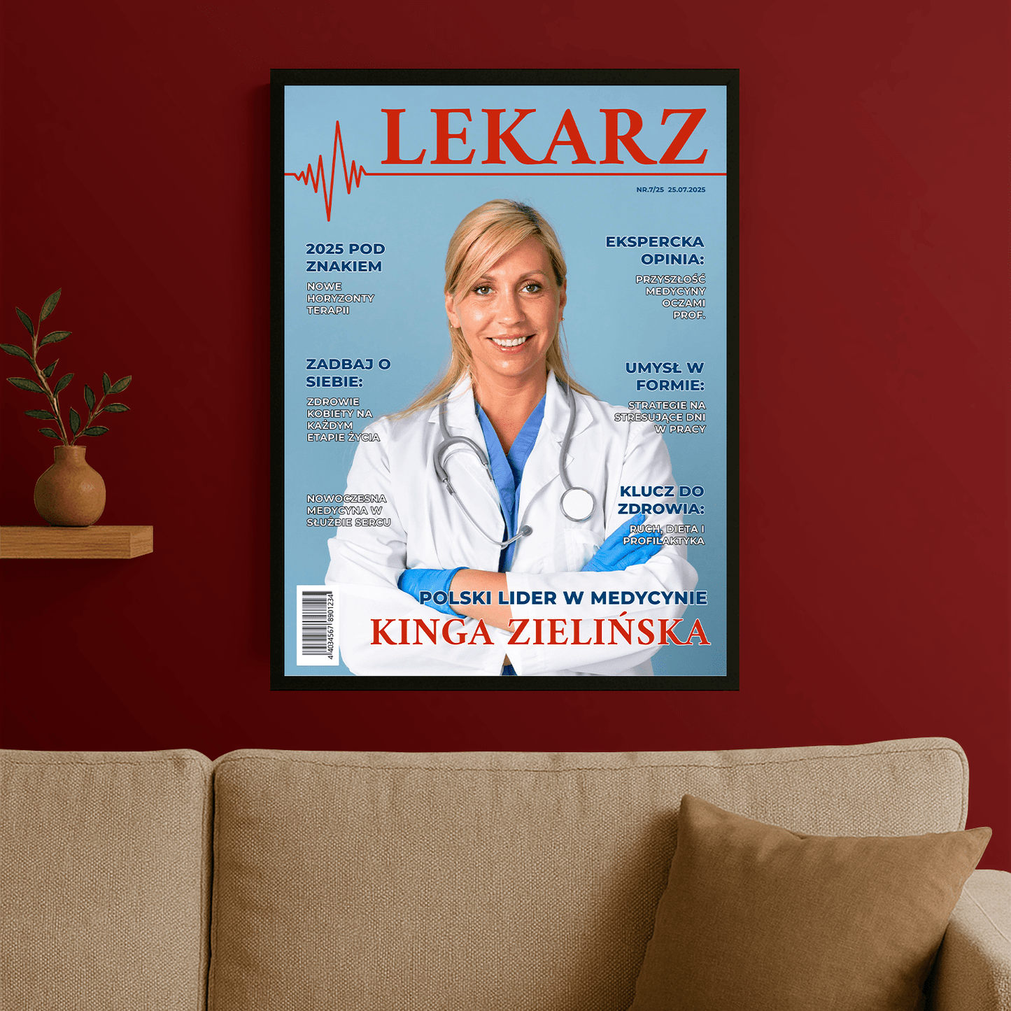 Pani Doktor Roku - plakat personalizowany dla kobiety - StwórzPrezent.pl