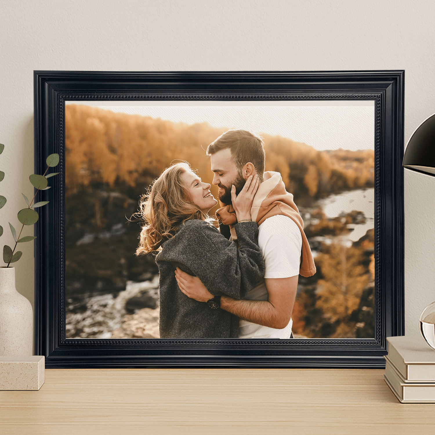 Para zakochanych portret - personalizowany obraz na płótnie dla pary - StwórzPrezent.pl