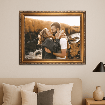 Para zakochanych portret - personalizowany obraz na płótnie dla pary - StwórzPrezent.pl