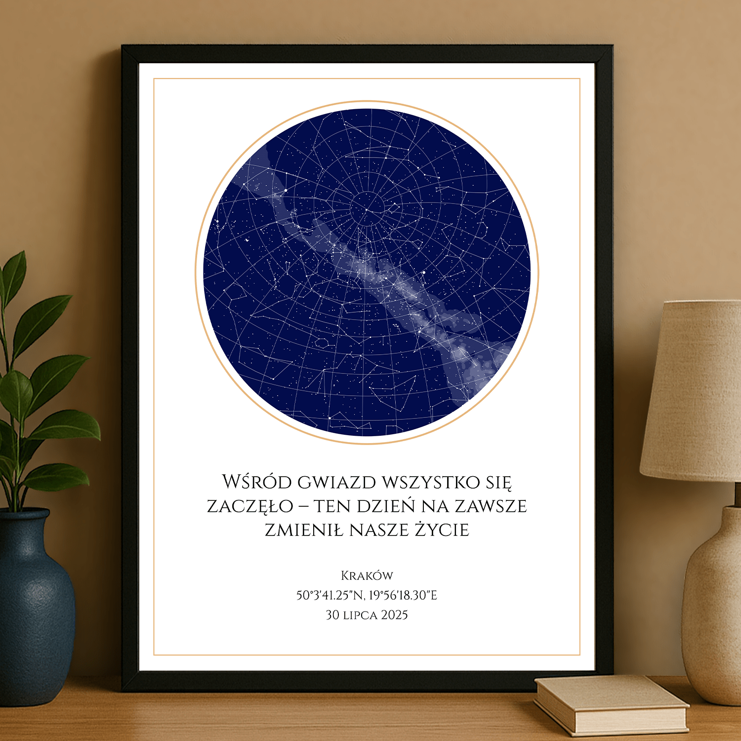 Początek naszej historii - plakat personalizowany dla pary - StwórzPrezent.pl