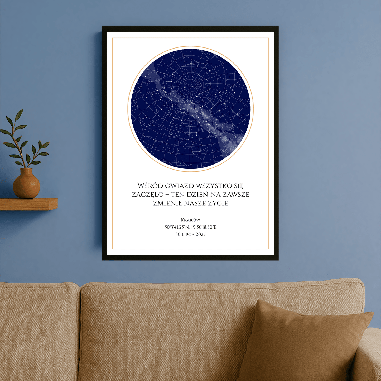 Początek naszej historii - plakat personalizowany dla pary - StwórzPrezent.pl