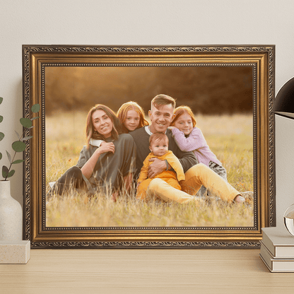 Portret rodziny - personalizowany obraz na płótnie dla rodziców - StwórzPrezent.pl