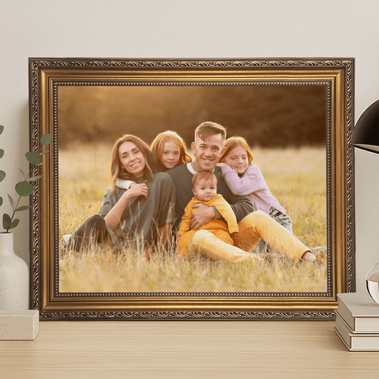 Portret rodziny - personalizowany obraz na płótnie dla rodziców - StwórzPrezent.pl