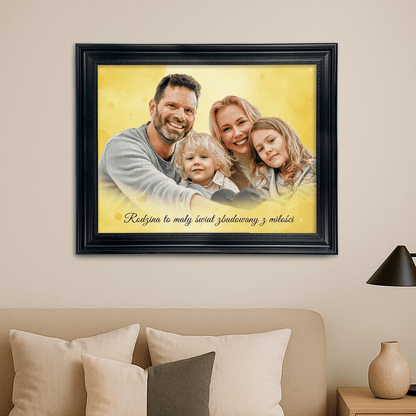 Rodzice - portret na płótnie dla rodziców - StwórzPrezent.pl