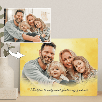 Rodzice - portret na płótnie dla rodziców - StwórzPrezent.pl