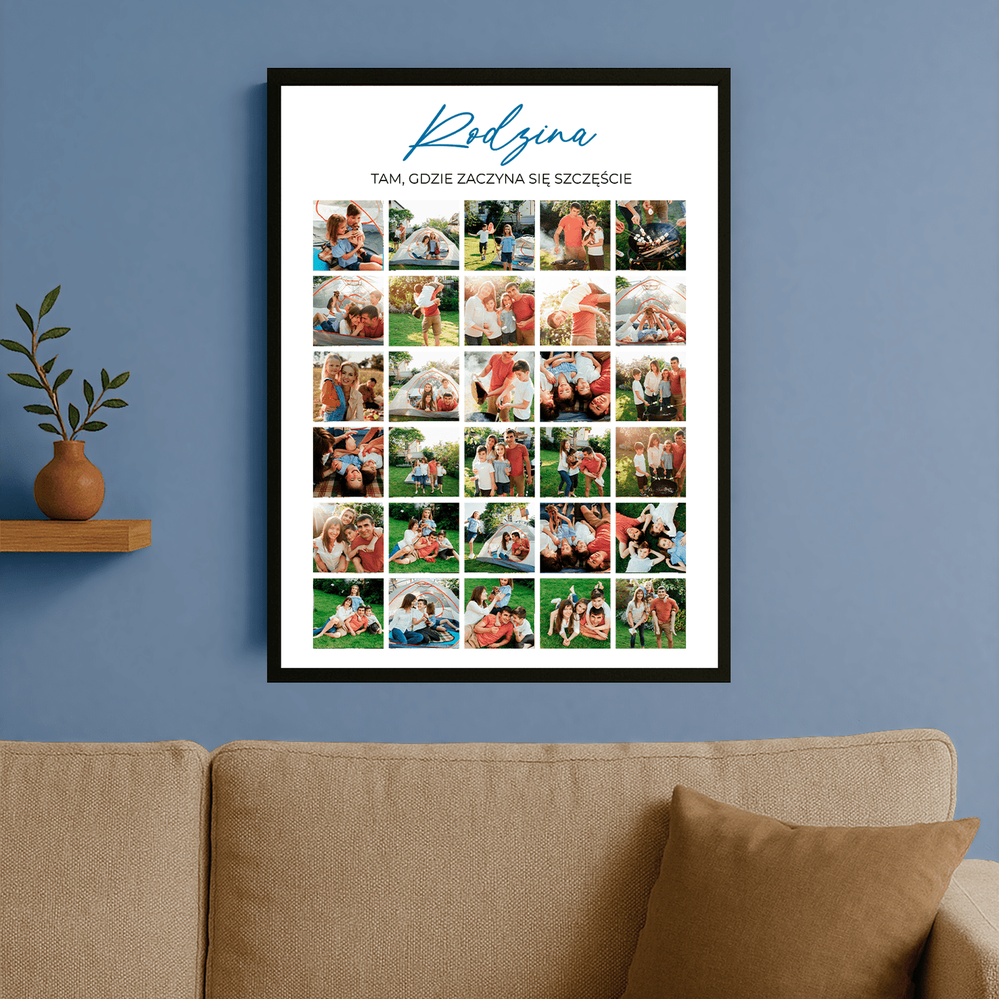 Rodzina - plakat personalizowany dla rodziców - StwórzPrezent.pl