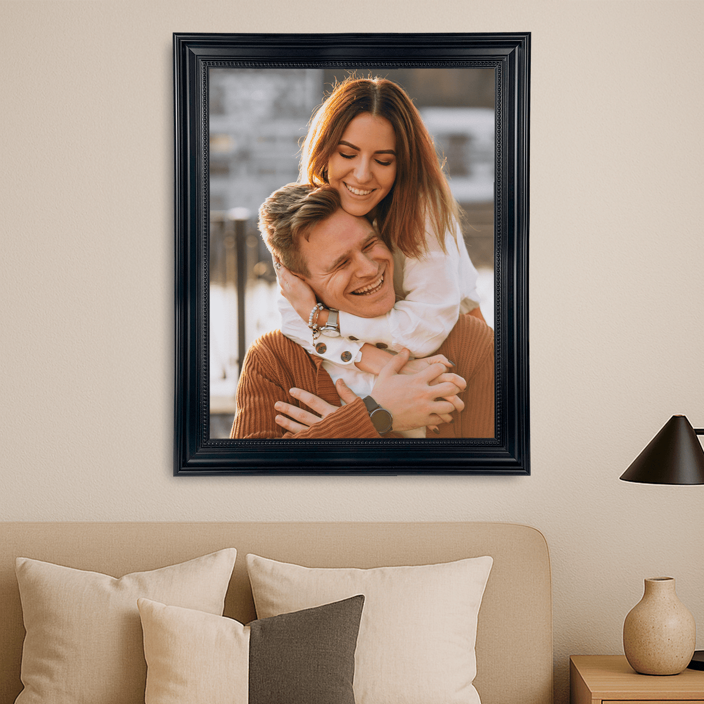 Zakochani - portret na płótnie dla pary - StwórzPrezent.pl