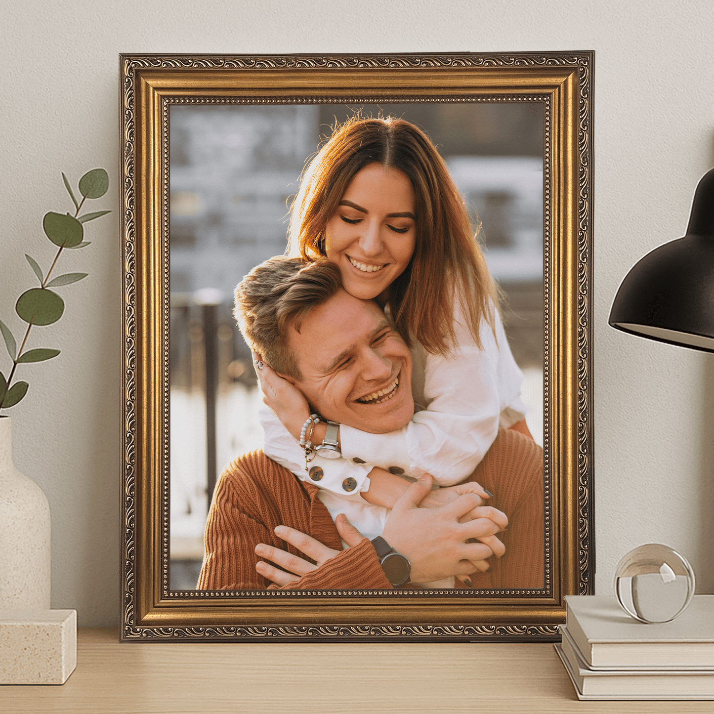 Zakochani - portret na płótnie dla pary - StwórzPrezent.pl